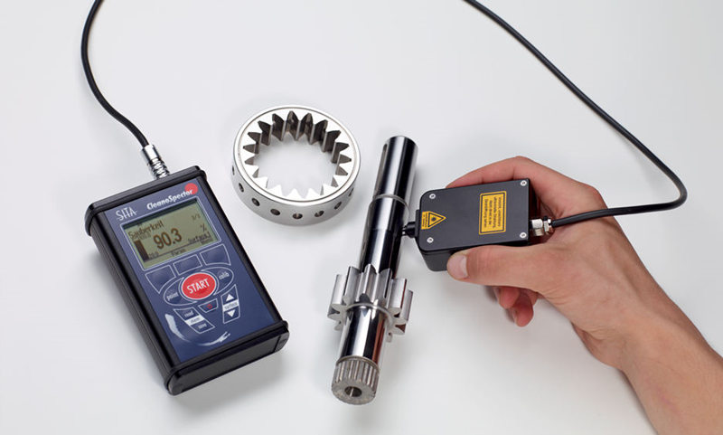 析塔表面清潔度儀對耐指紋涂料進行指紋易清潔性測試